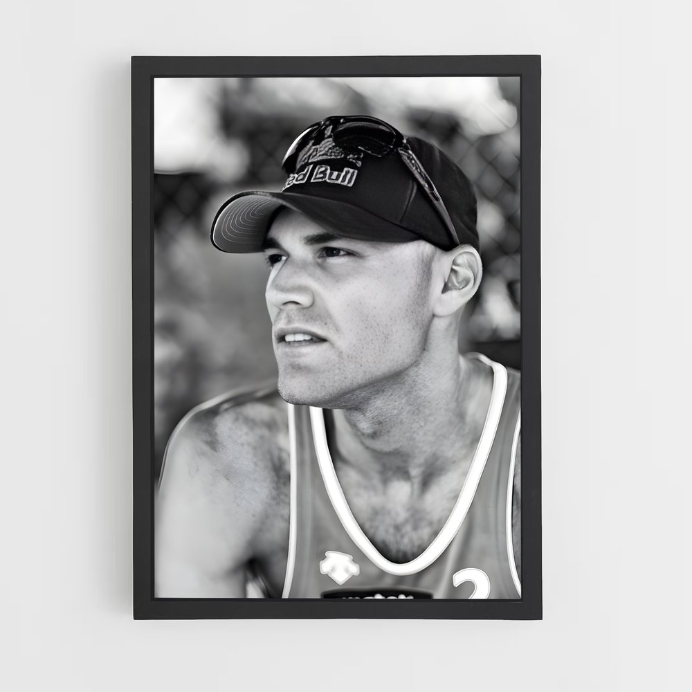 Poster Phil dalhausser – affiche Beach-volley (vue 2)